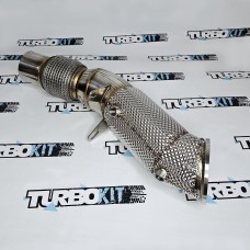 ДаунПайп на BMW B48 f30 g30 g31 2016+ с Heat shield ДаунПайп на BMW B48 f30 g30 g31 2016+ с Heat shield